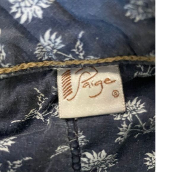 PAIGE Jimmy Jimmy Short Denim Shorts Size‎ 29 Medium Wash - Picture 6 of 7